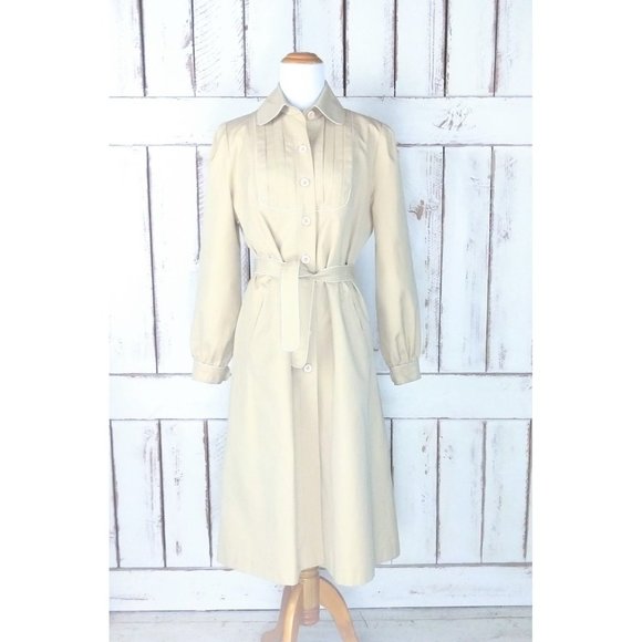 Jackets & Blazers - Vintage trench coat/rain jacket/belted spy coat